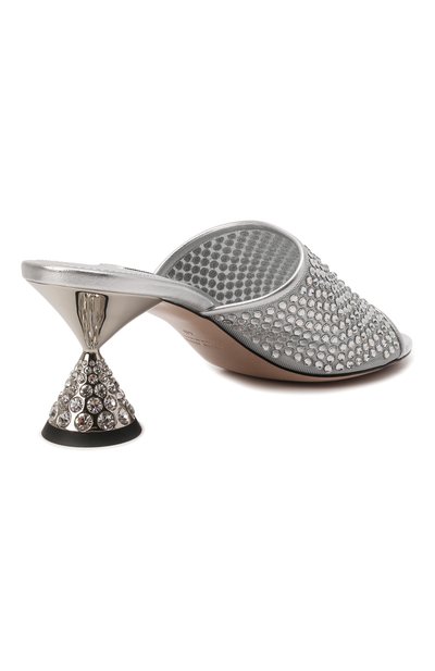 Текстильные мюли MIU MIU, арт. 5XX539-3LJ4-F0118-065, фото 5