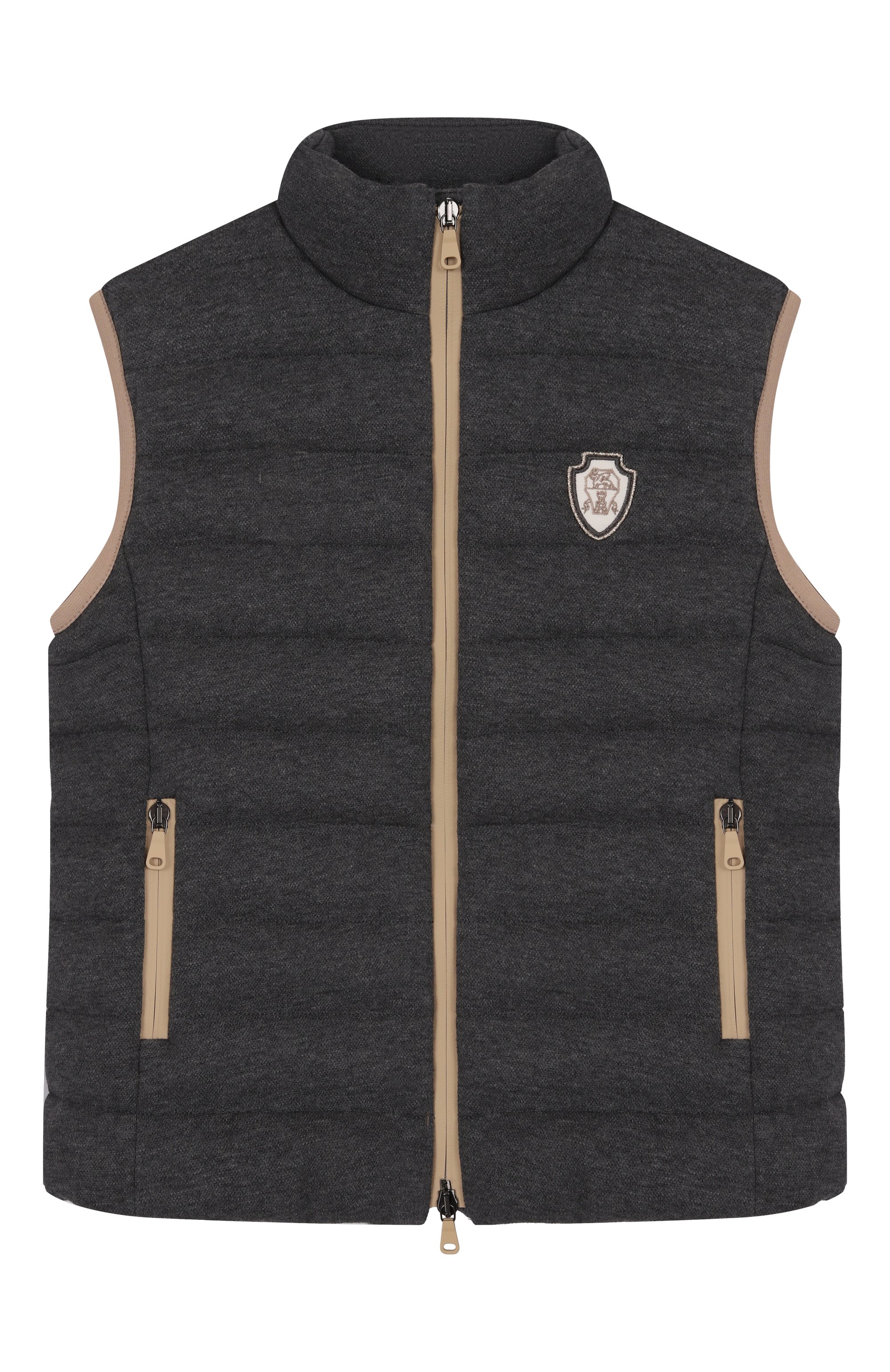 Пуховый жилет BRUNELLO CUCINELLI, арт. BG927J018B, фото 1