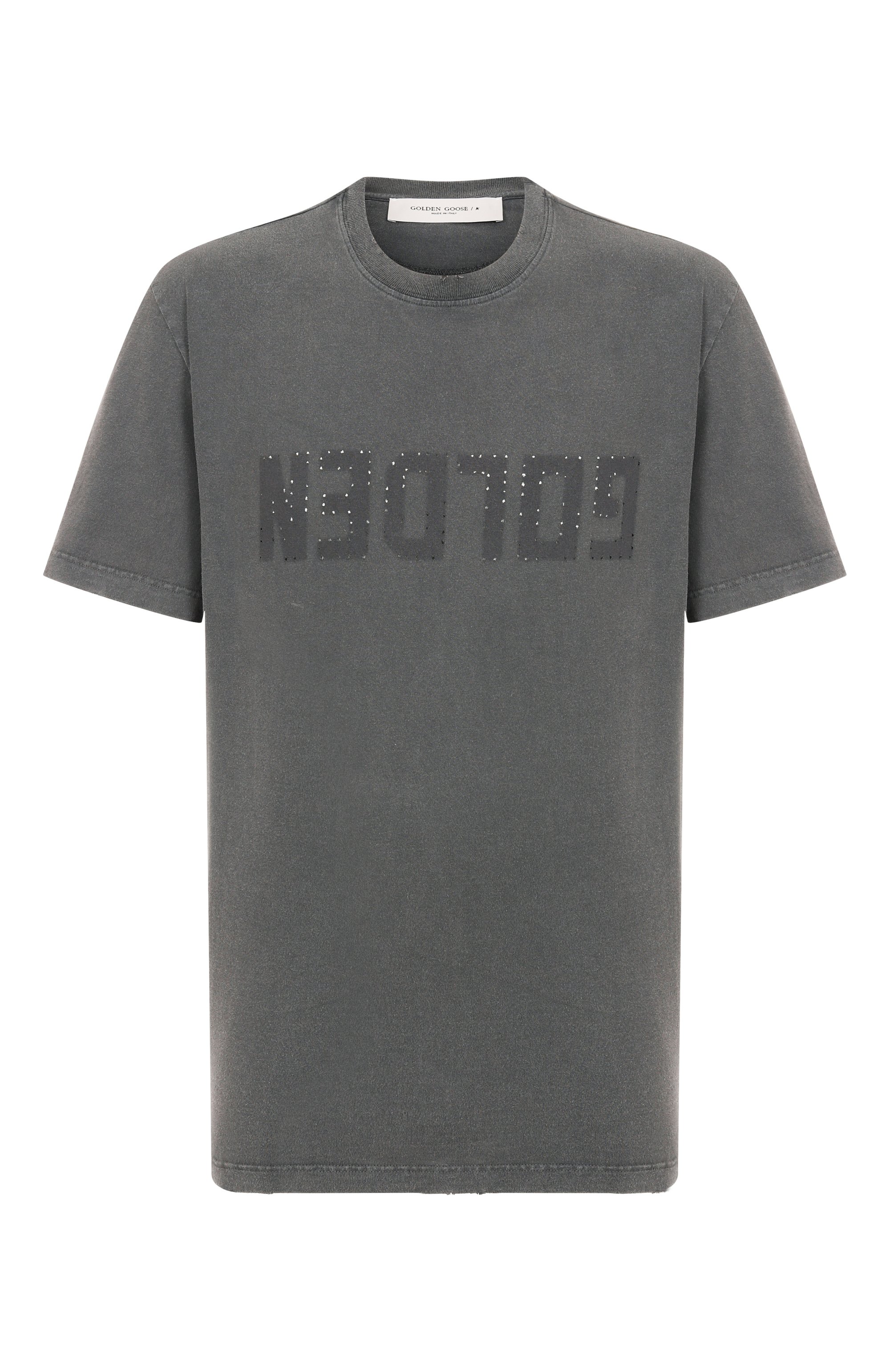 Хлопковая футболка GOLDEN GOOSE DELUXE BRAND, арт. GMP01220.P000671, фото 1