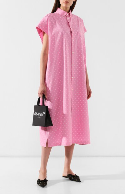 Хлопковое платье BALENCIAGA, арт. 576677/TELE5, фото 2