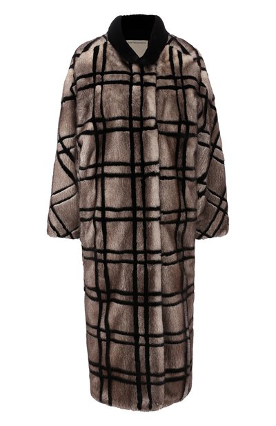 Женская шуба из меха норки COLOR TEMPERATURE, арт. fw18ct4