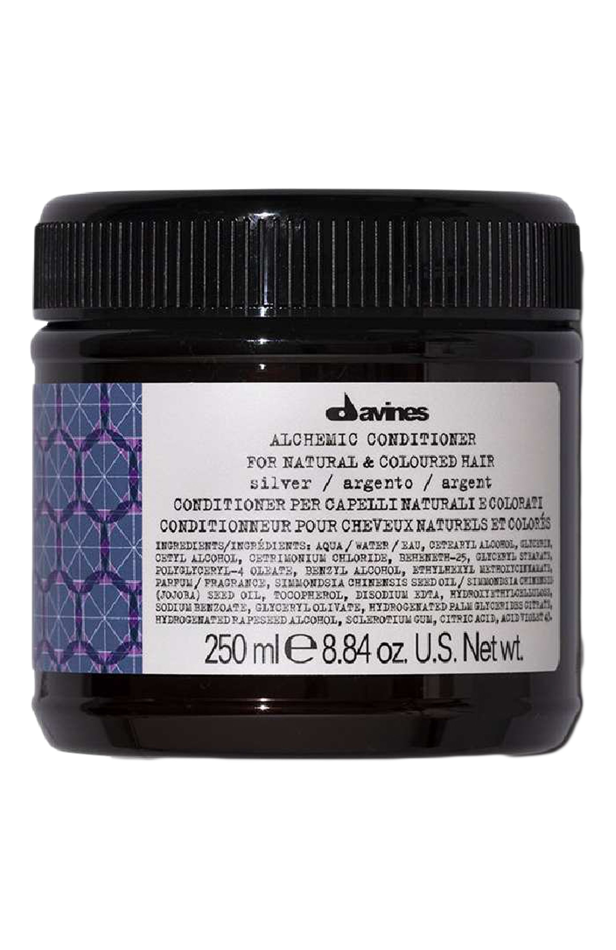 Кондиционер для натуральных и окрашенных волос alchemic, серебро (250ml) DAVINES, арт. 67229, фото 1