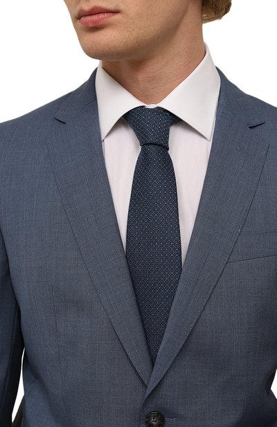 Галстук из шелка и шерсти KITON, арт. UCRVKPC08H35, фото 2