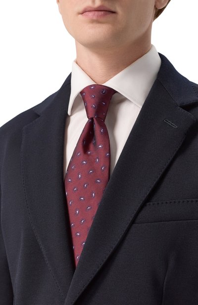 Шелковый галсту к CORNELIANI, арт. 28U302/2A20310, фото 2