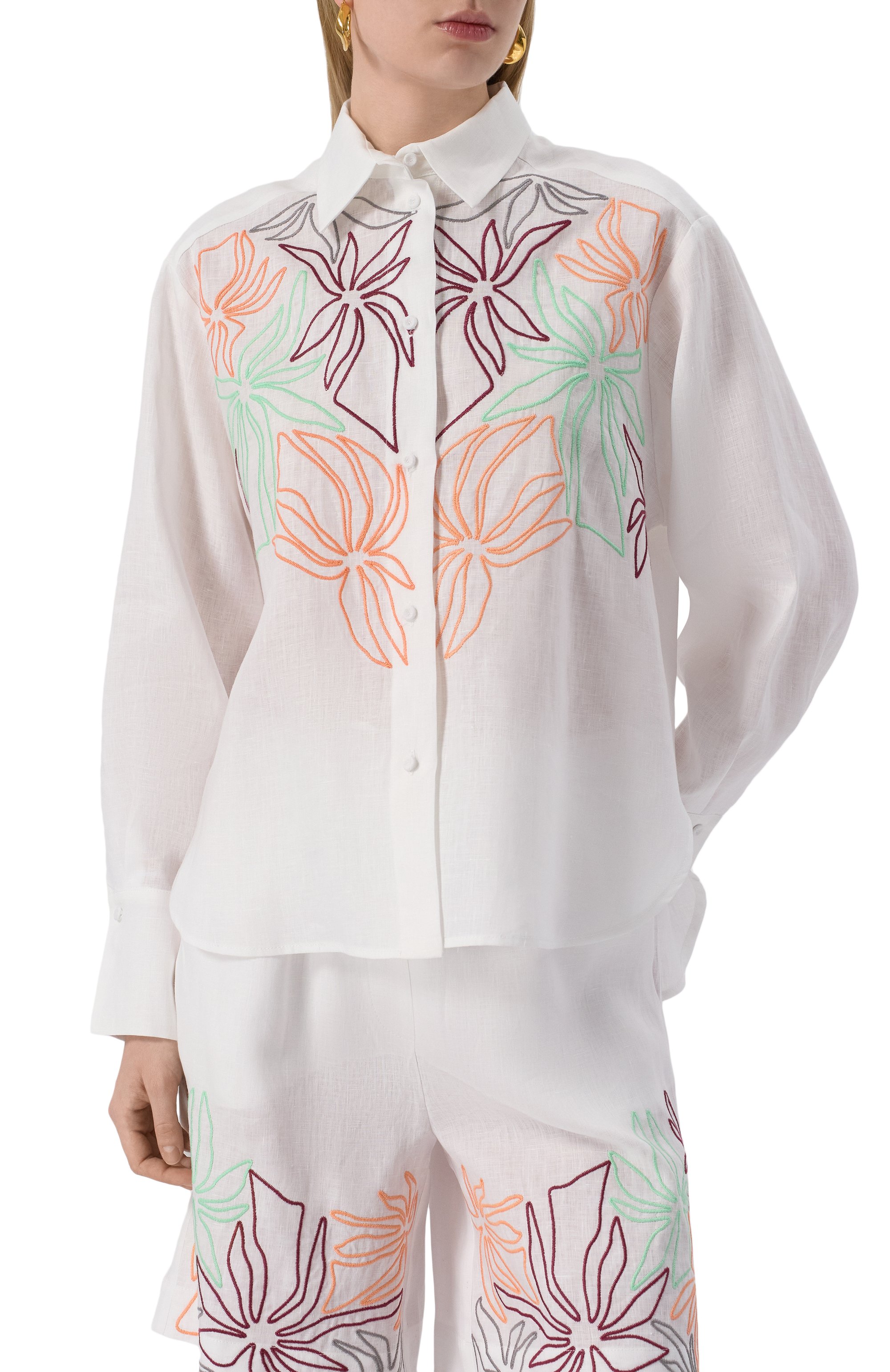 Льняная рубашка BEATRICE .B, арт. 25FE42370RI0N, фото 3