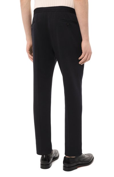 Брюки из шерсти и хлопка CORNELIANI, арт. 934L19-9318800, фото 4