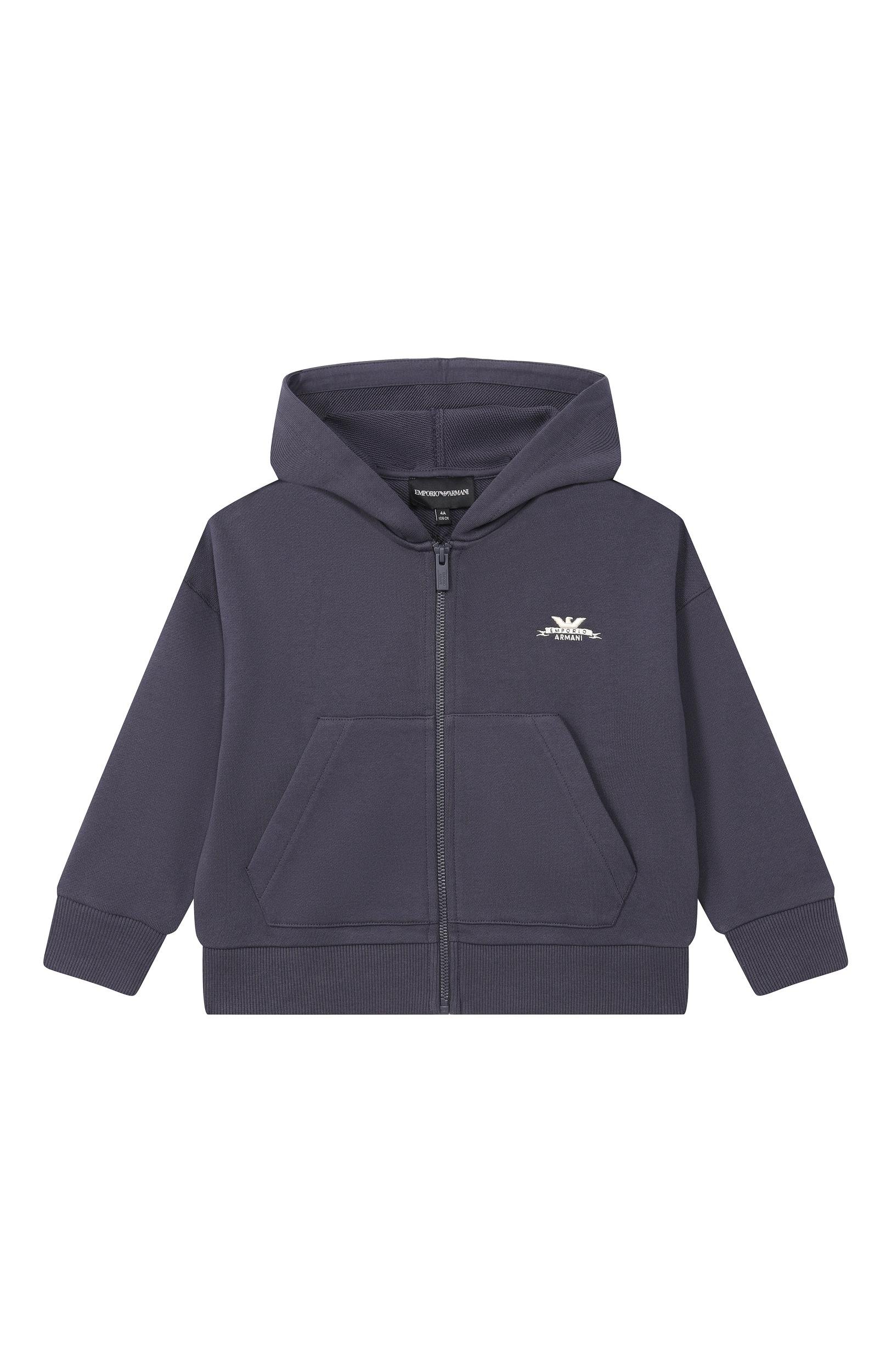 Хлопковая толстовка EMPORIO ARMANI, арт. EB001391/AF26020, фото 1