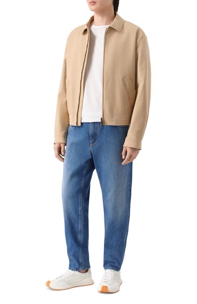 Кожаные кроссовки dg cushion DOLCE & GABBANA, арт. CS2288/A0124, фото 2