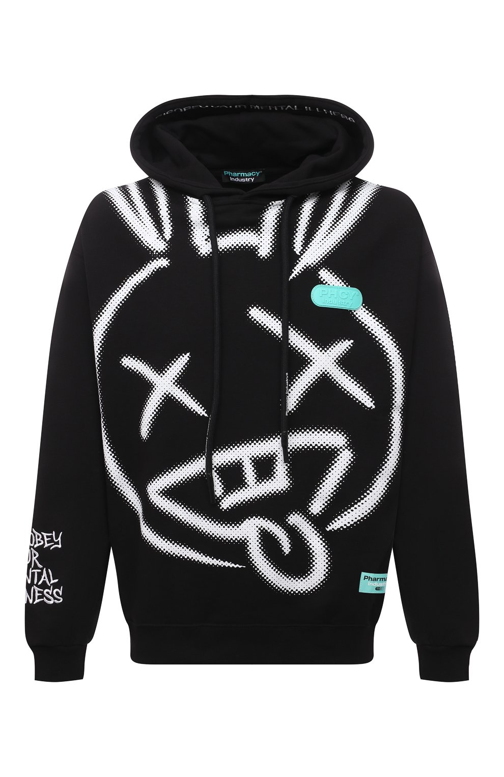 Хлопковое худи PHARMACY INDUSTRY, арт. PHM213, фото 1