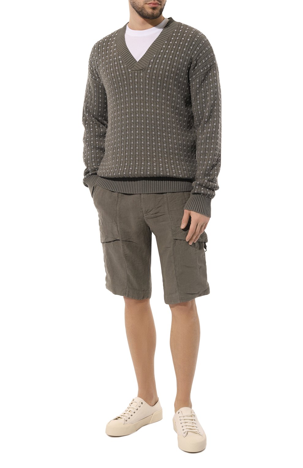 Льняные шорты TRANSIT, арт. CFUTRTD132, фото 2