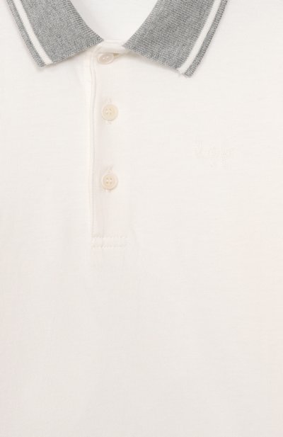 Хлопковое поло IL GUFO, арт. A25GP00002MF002, фото 3