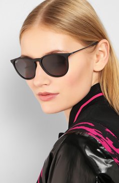 Женские солнцезащитные очки RAY-BAN черного цвета, арт. 4171-622/T3 | Фото 2 (Региональные ограничения белый список (Axapta Mercury): RU; Тип очков: С/з; Статус проверки: Проверено, Проверена категория; Оптика Гендер: оптика-женское; Очки форма: Круглые)