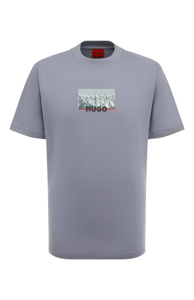 Хлопковая футболка HUGO, арт. 50471549, фото 1