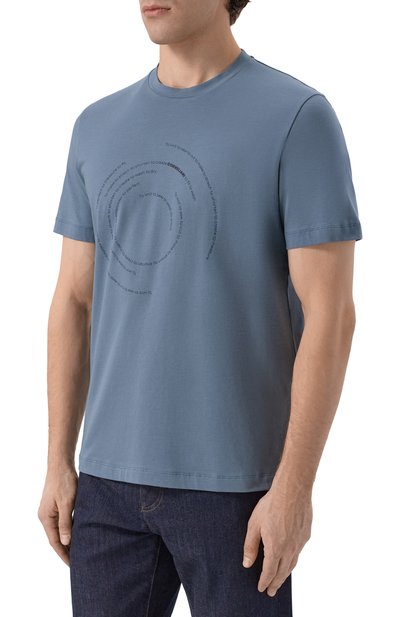 Хлопковая футболка CORNELIANI, арт. 27G588/2725036, фото 3