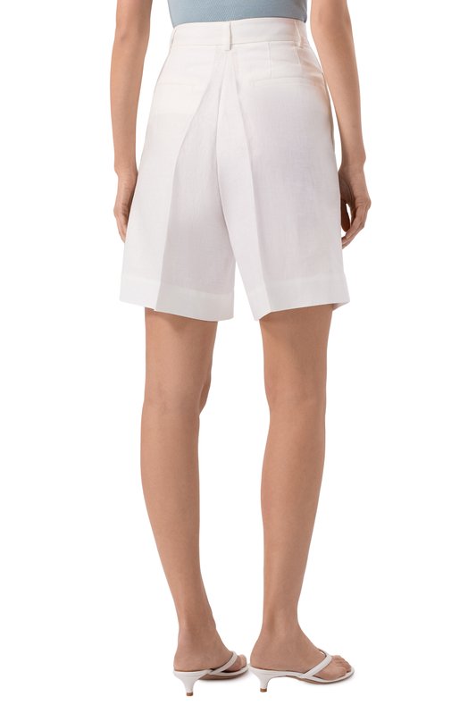 Льняные шорты MVST M26.2PW.T900/ZEG1656 Белый  M26.2PW.T900/ZEG1656 Фото 4