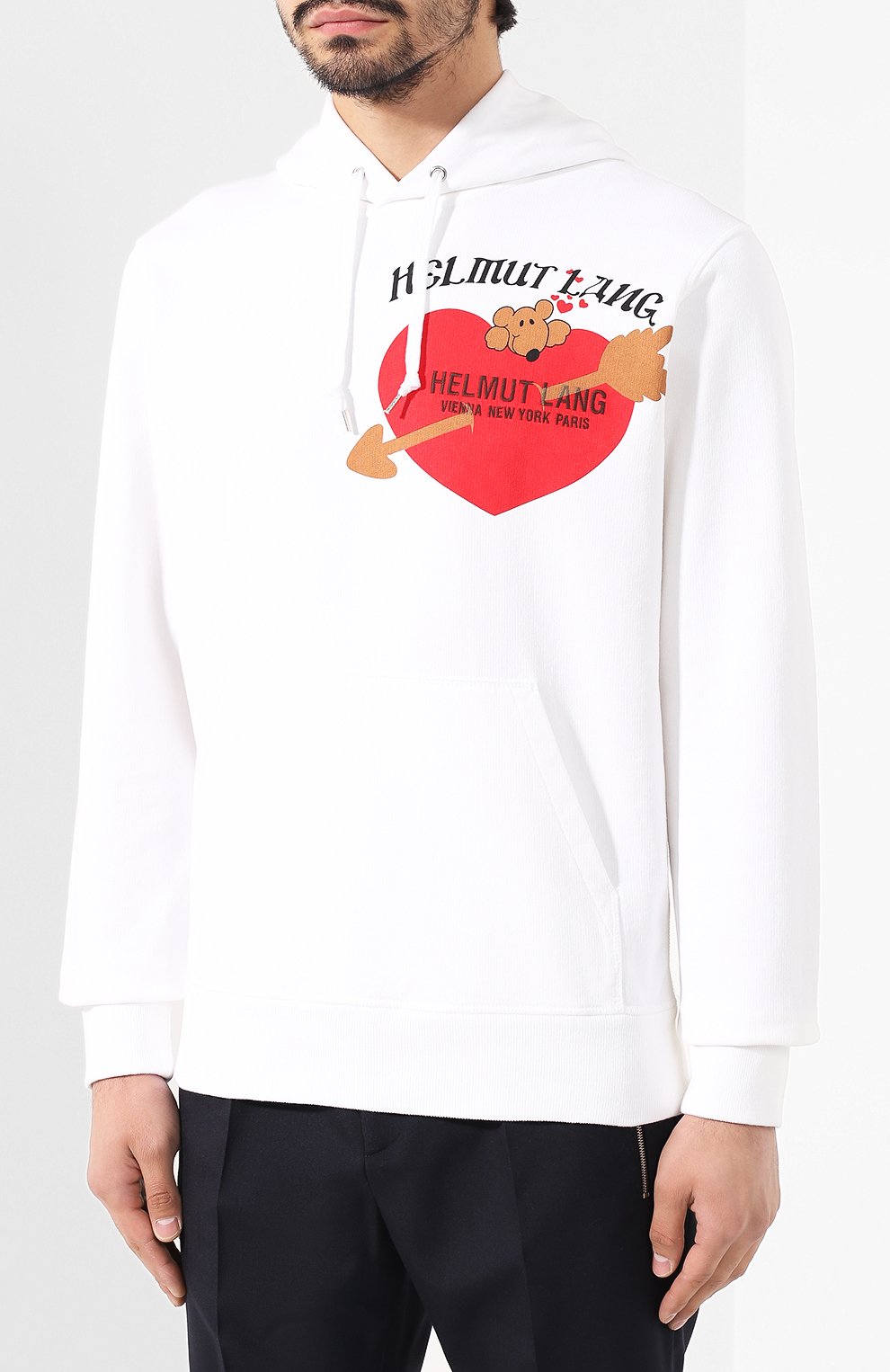 Хлопковое худи HELMUT LANG, арт. J06DM506, фото 3