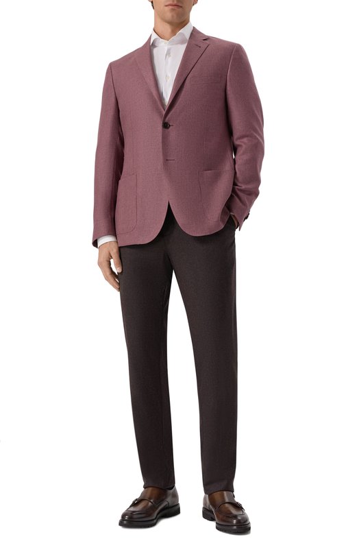 Хлопковая сорочка Corneliani 26P002-2611474 Белый  26P002-2611474 Фото 2