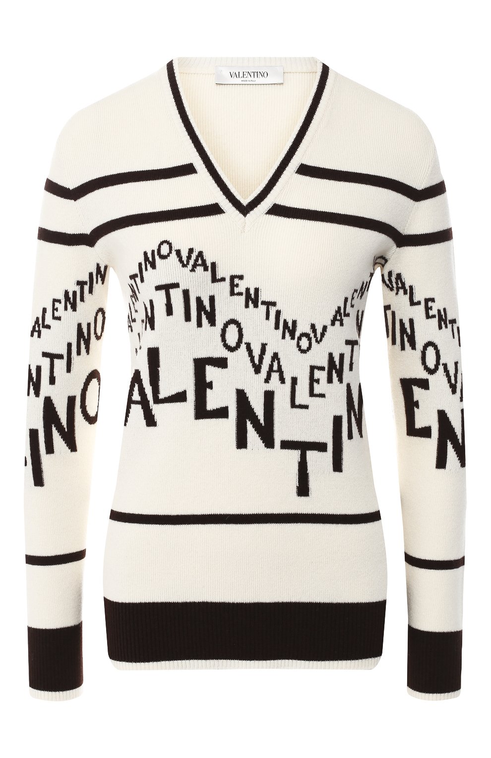 Пуловер из смеси шерсти и кашемира VALENTINO, арт. RB3KC01HVFA, фото 1