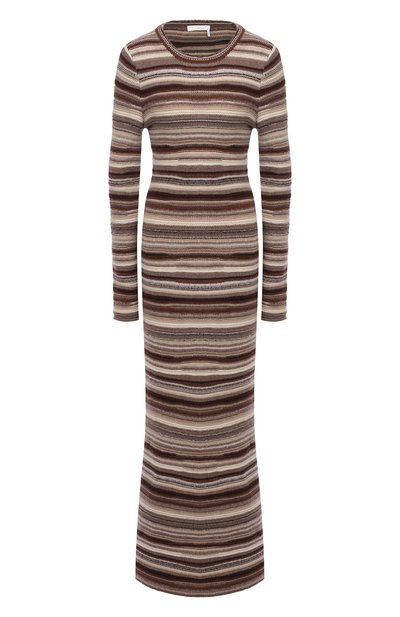 Платье из кашемира и шерсти CHLOÉ, арт. CHC21WMR08670, фото 1