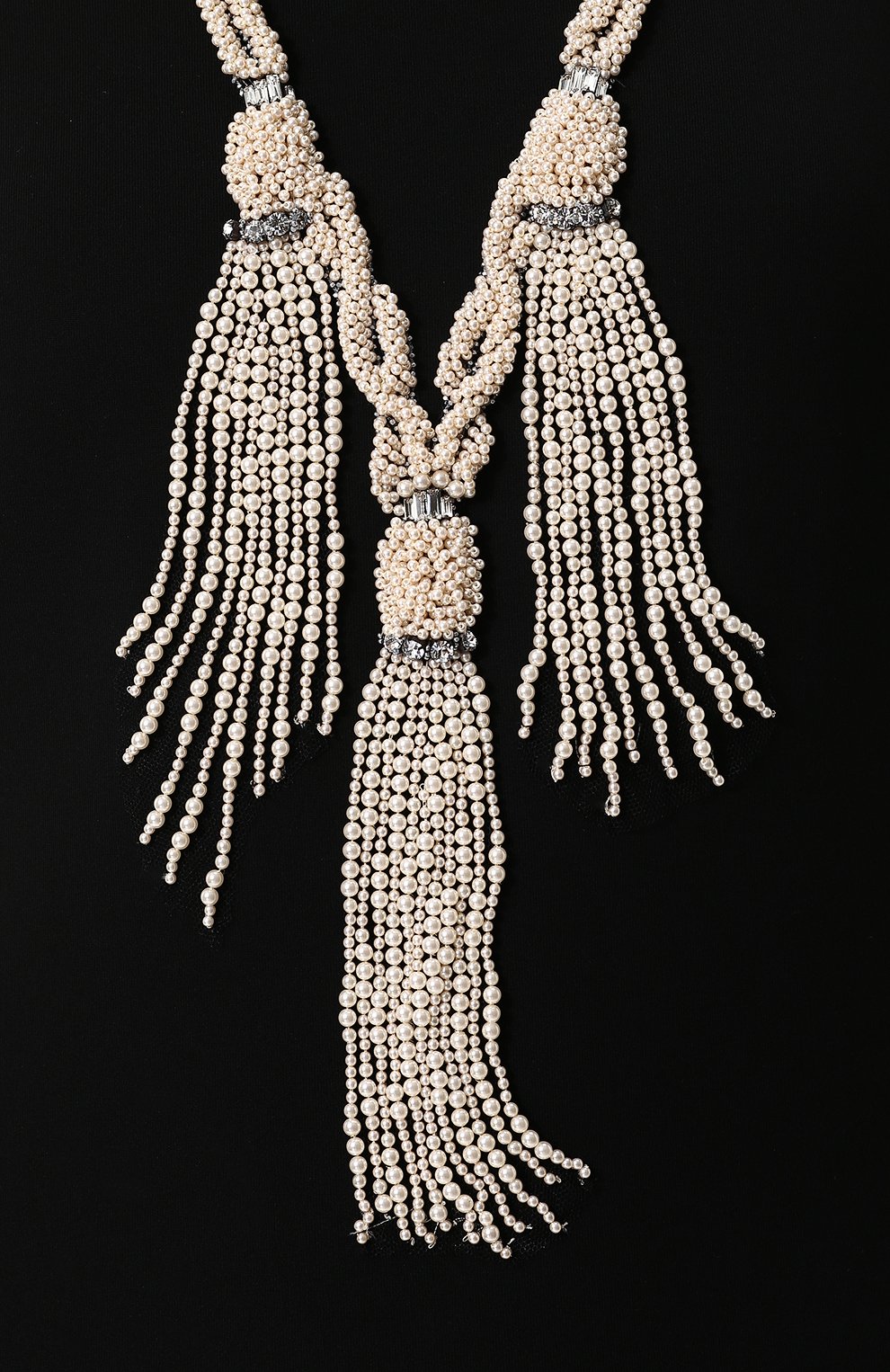 Однотонное мини-платье без рукавов с декоративной отделкой GUCCI, арт. 501510/X9M62, фото 5