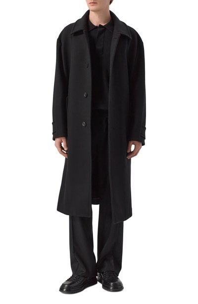 Кожаные ботинки GIORGIO ARMANI черного цвета по цене 145500 руб., арт. GM004736/AF30711, фото 2 Кожаные ботинки GIORGIO ARMANI, арт. GM004736/AF30711, фото 2