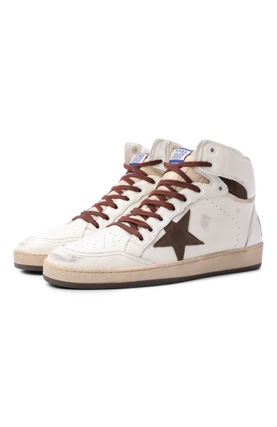Мужские кожаные кеды sky-star GOLDEN GOOSE DELUXE BRAND, арт. GMF00230.F004005