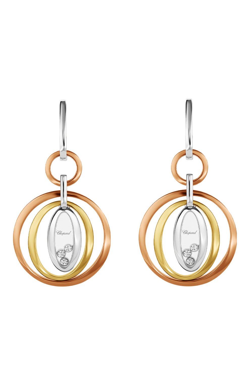 Серьги icons oval CHOPARD, арт. 849431-9001, фото 1