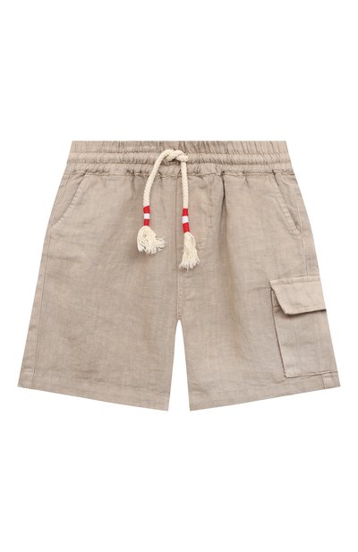Льняные шорты MC2 SAINT BARTH, арт. STBK/MARSEILLE JR/04243D, фото 1