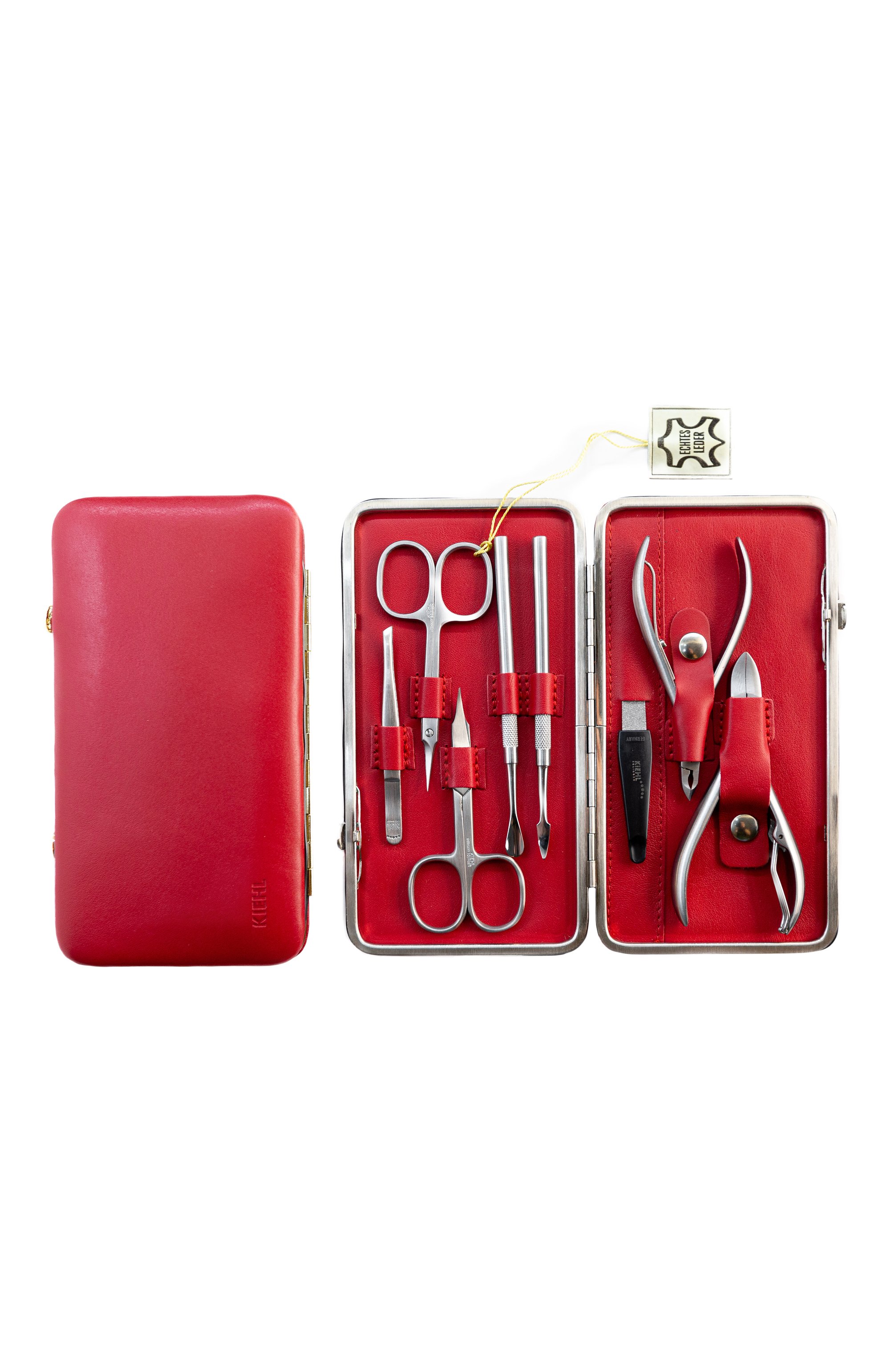 Маникюрный набор KIEHL SOLINGEN бесцветного цвета по цене 75300 руб., арт. 9538/24i Flaming red, фото 1 Маникюрный набор KIEHL SOLINGEN, арт. 9538/24i Flaming red, фото 1