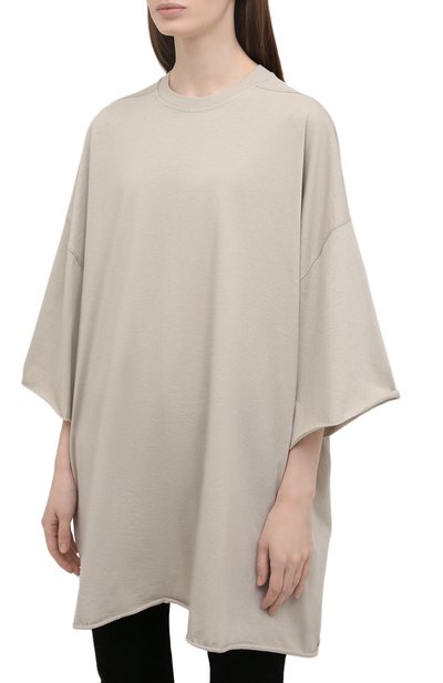 Хлопковая футболка RICK OWENS, арт. R002A7252/JA, фото 3