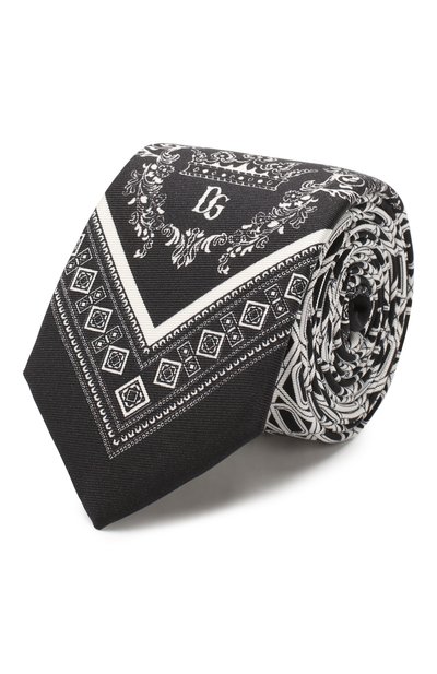 Мужской шелковый галстук DOLCE & GABBANA, арт. GT149E/G0WLM