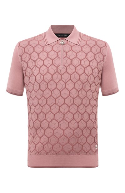 Поло из шелка и хлопка STEFANO RICCI, арт. K818068P31/F24173, фото 1