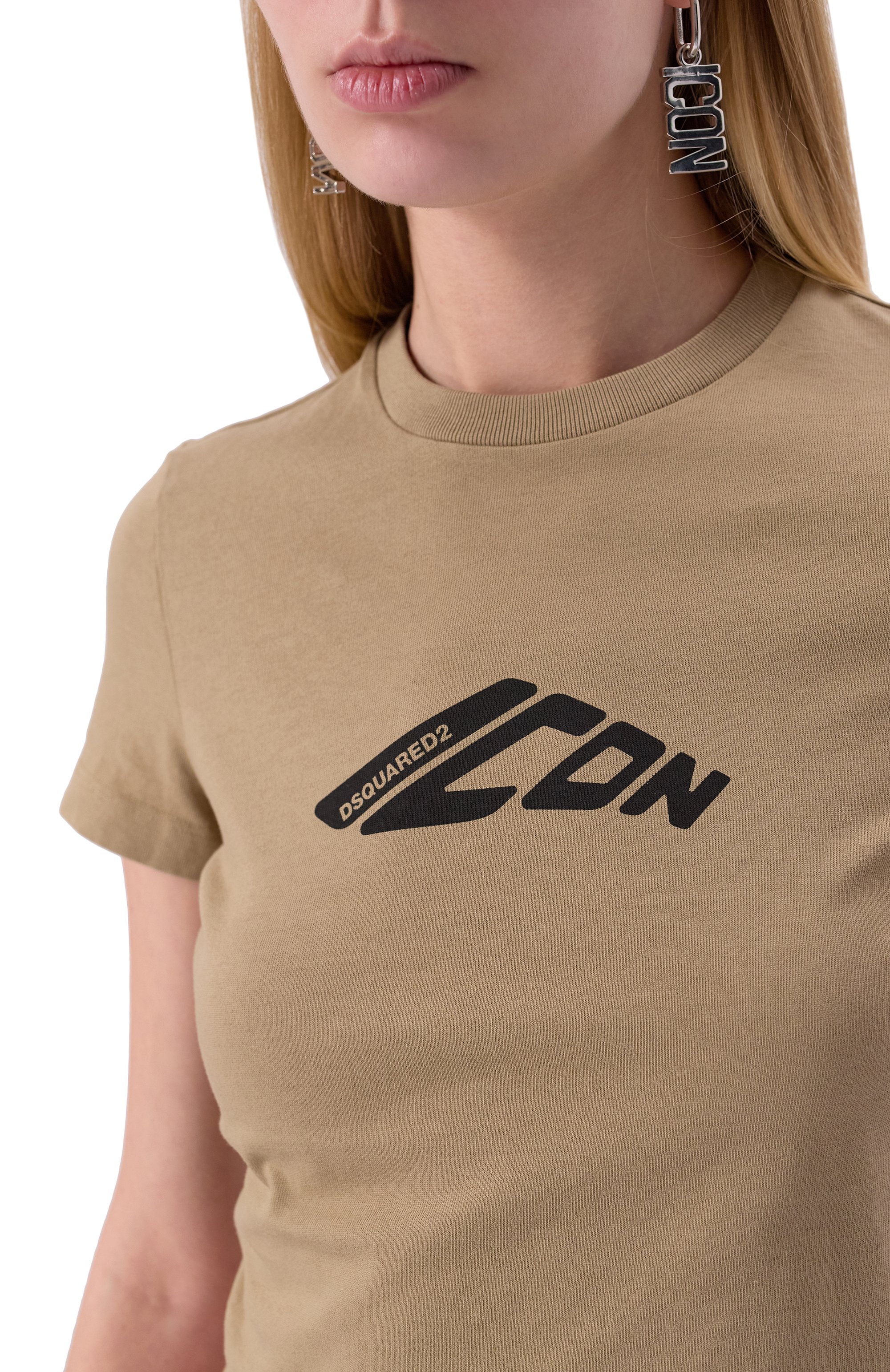 Хлопковый топ DSQUARED2, арт. S80GC0080/D20033, фото 5