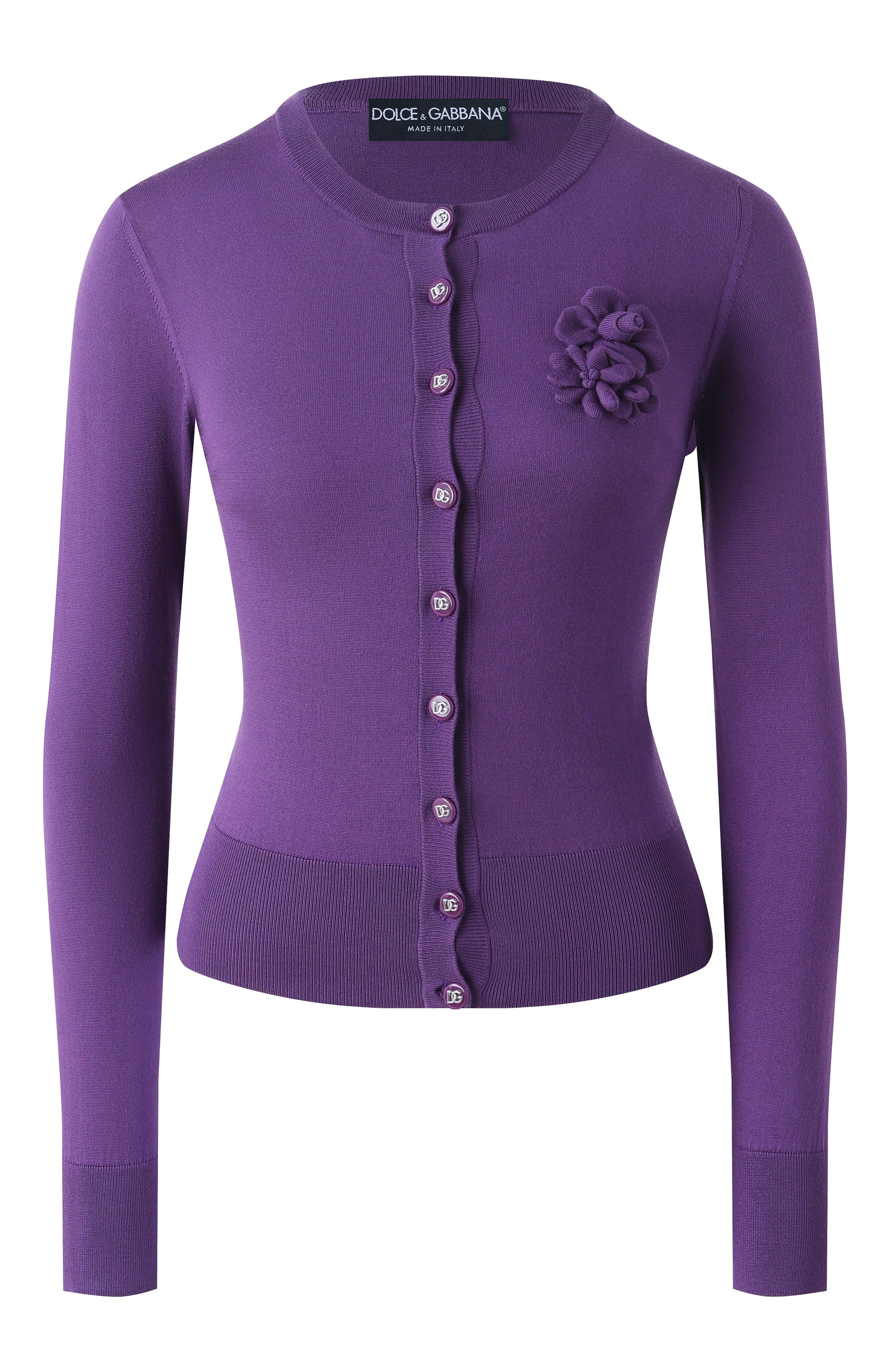 Шелковый кардиган DOLCE & GABBANA, арт. FXV07Z/JBSKY, фото 1