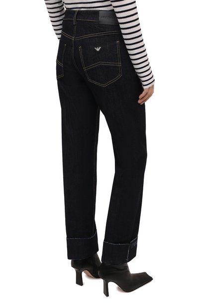 Джинсы EMPORIO ARMANI синего цвета по цене 23800 руб., арт. 3L2J04/2DP1Z, фото 4 Джинсы EMPORIO ARMANI, арт. 3L2J04/2DP1Z, фото 4