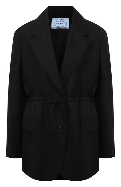 Шерстяной жакет PRADA, арт. P565M-10GK-F0002-221, фото 1