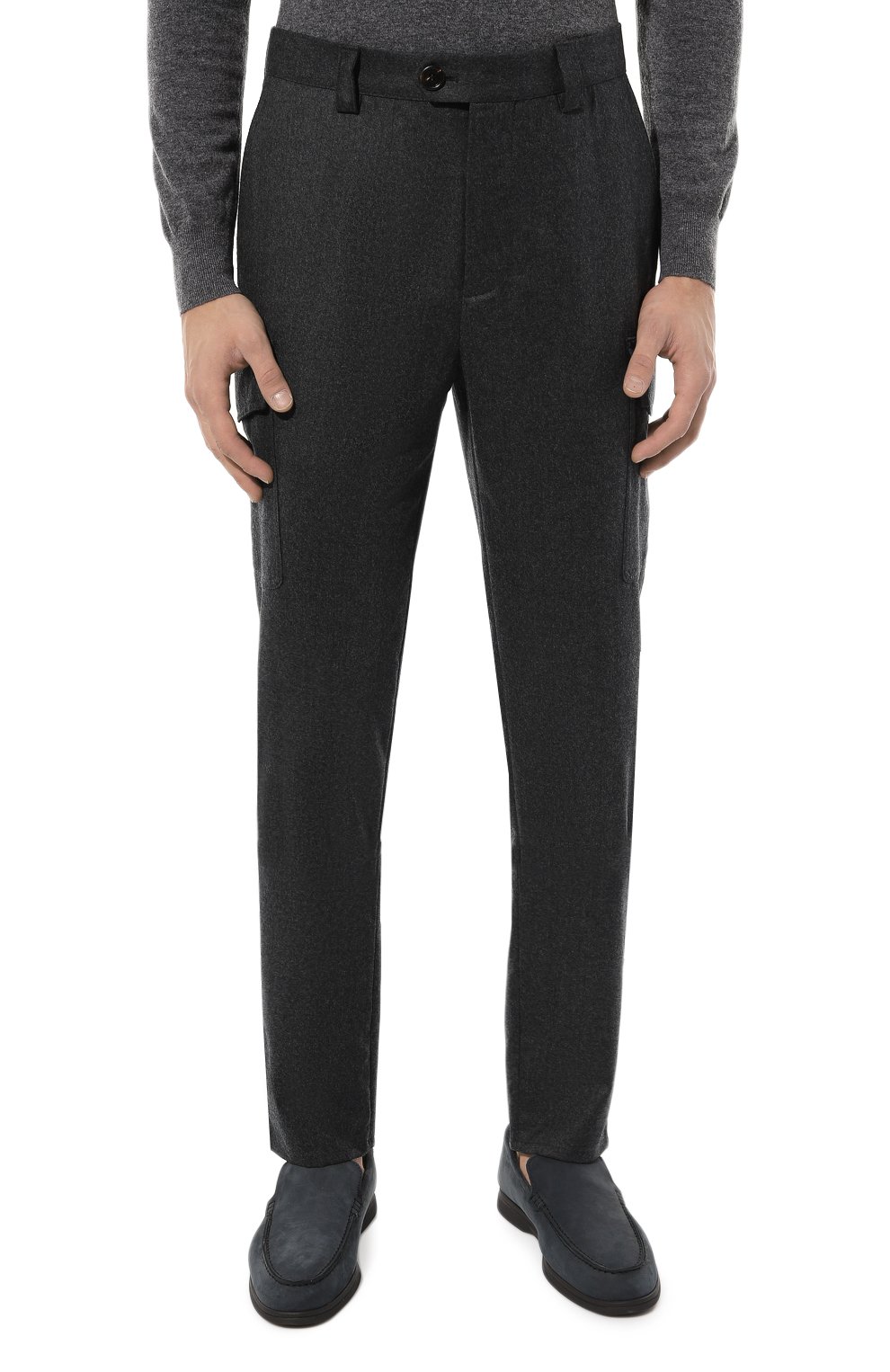 Шерстяные брюки-карго BRUNELLO CUCINELLI, арт. ME226B2160, фото 3