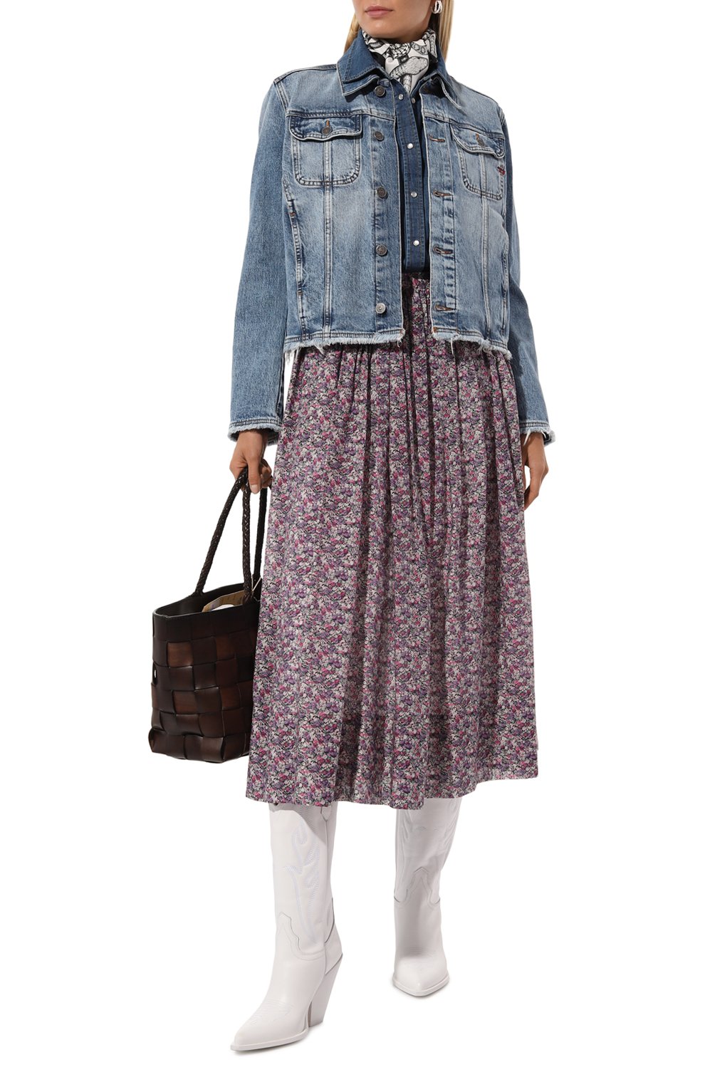 Хлопковая юбка NOBLE&BRULEE, арт. NB81/160223/4563, фото 2