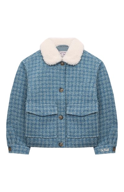 Твидовый жакет MC2 SAINT BARTH, арт. STBK B0NNIBELL JR/00465G