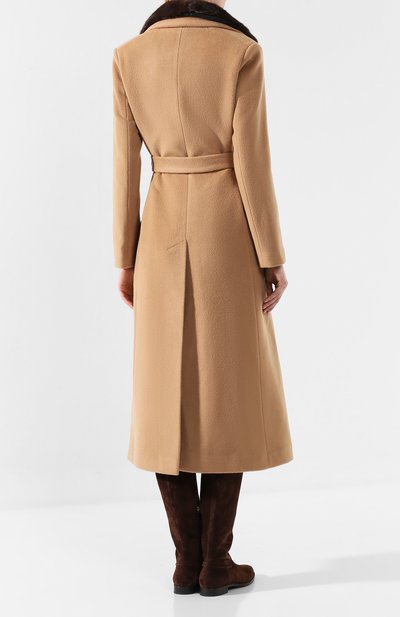 Шерстяное пальто AVA ADORE, арт. LI0N/63 AA FW19, фото 4