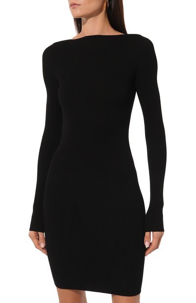 Платье из вискозы RICK OWENS, арт. RP02D3616/RIBVI, фото 3