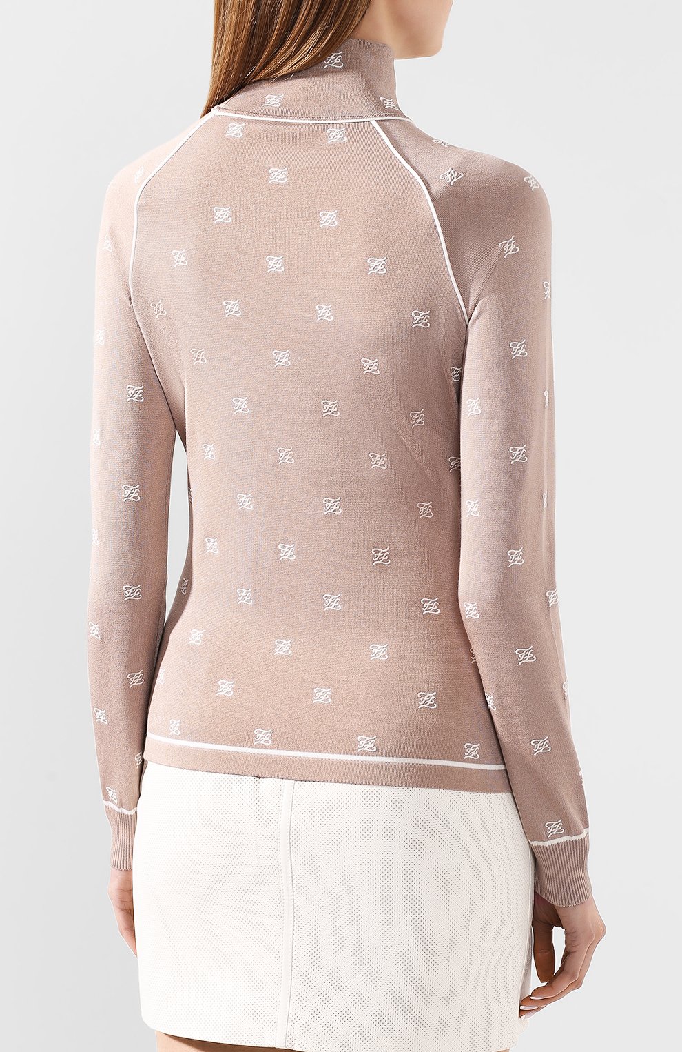 Водолазка из вискозы FENDI, арт. FZY924 AAEK, фото 4