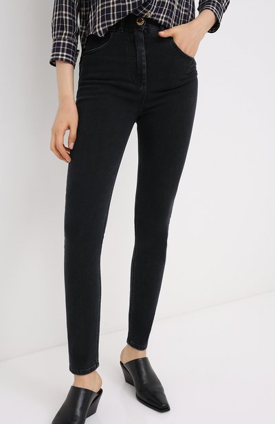 Джинсы BALMAIN темно-серого цвета по цене 65950 руб., арт. UF15460/D062, фото 3 Джинсы BALMAIN, арт. UF15460/D062, фото 3