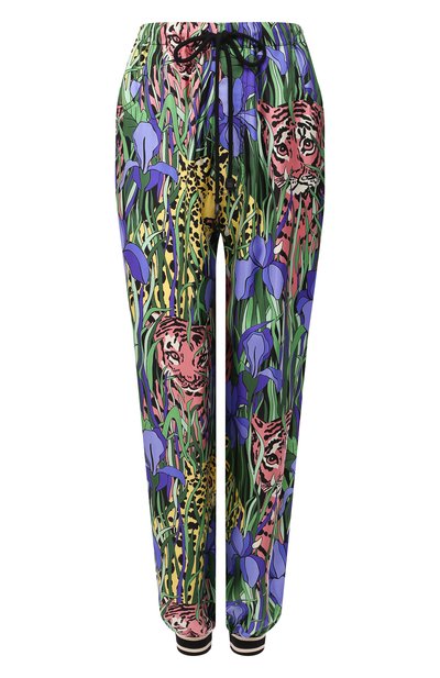 Женские шелковые джоггеры GUCCI, арт. 572696/XDASX