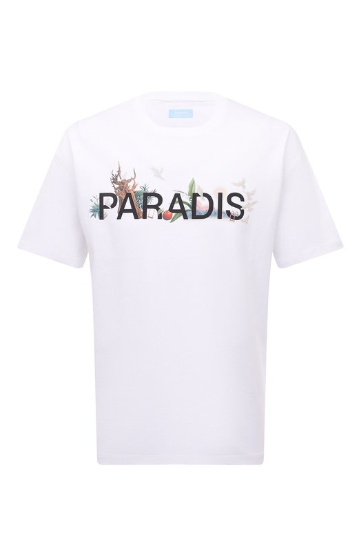 

Хлопковая футболка 3.Paradis, Белый