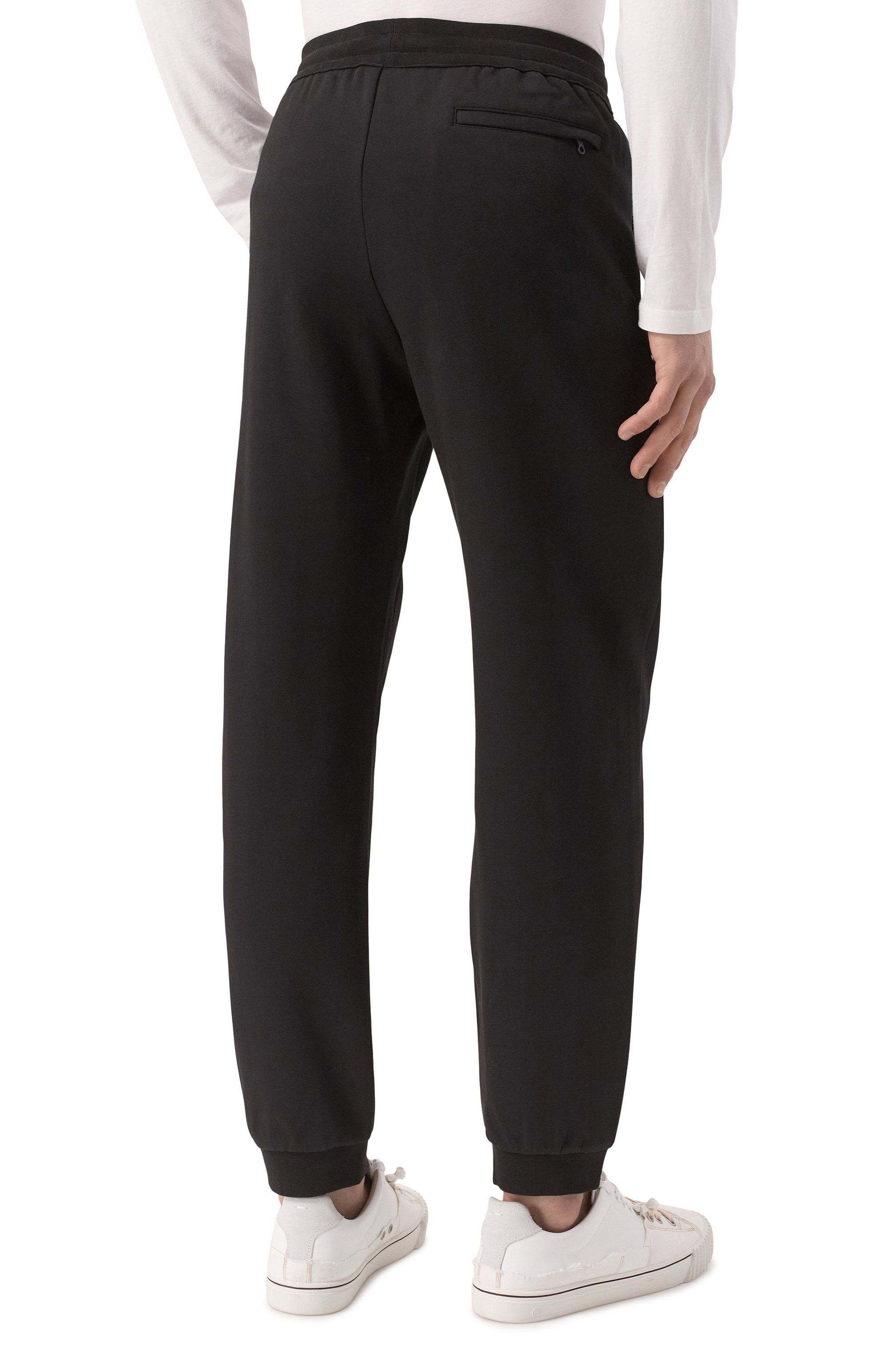 Хлопковые джоггеры DUNO черного цвета по цене 24450 руб., арт. CL0NE/LISS0NE, фото 4 Хлопковые джоггеры DUNO, арт. CL0NE/LISS0NE, фото 4