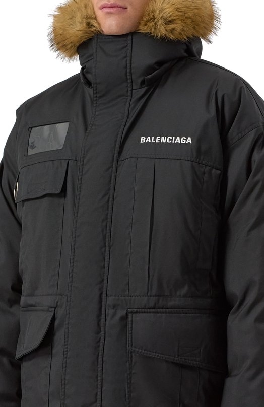 Двусторонний пуховик Balenciaga 839080/TSQ07 Чёрный  839080/TSQ07 Фото 5