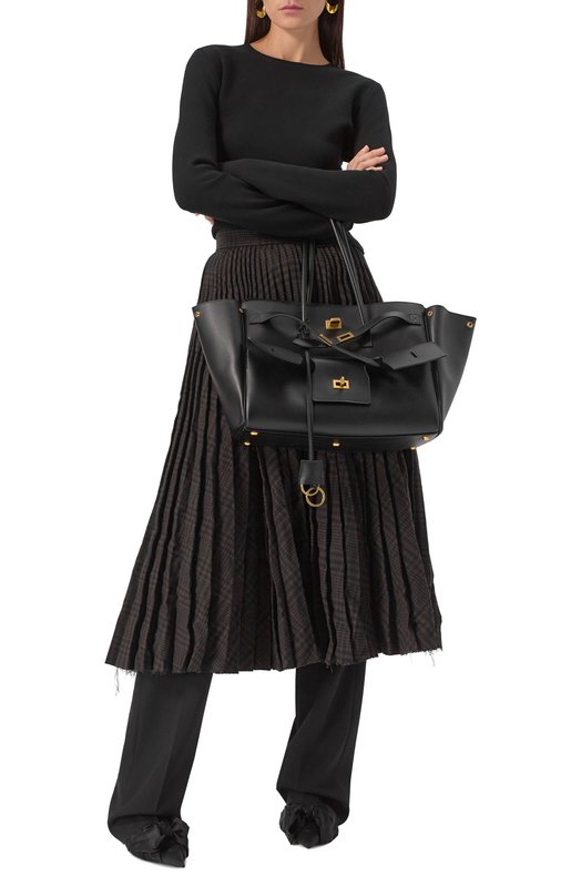 Сумка-тоут Bel Air medium Balenciaga 805481/2ABAV Чёрный  805481/2ABAV Фото 7