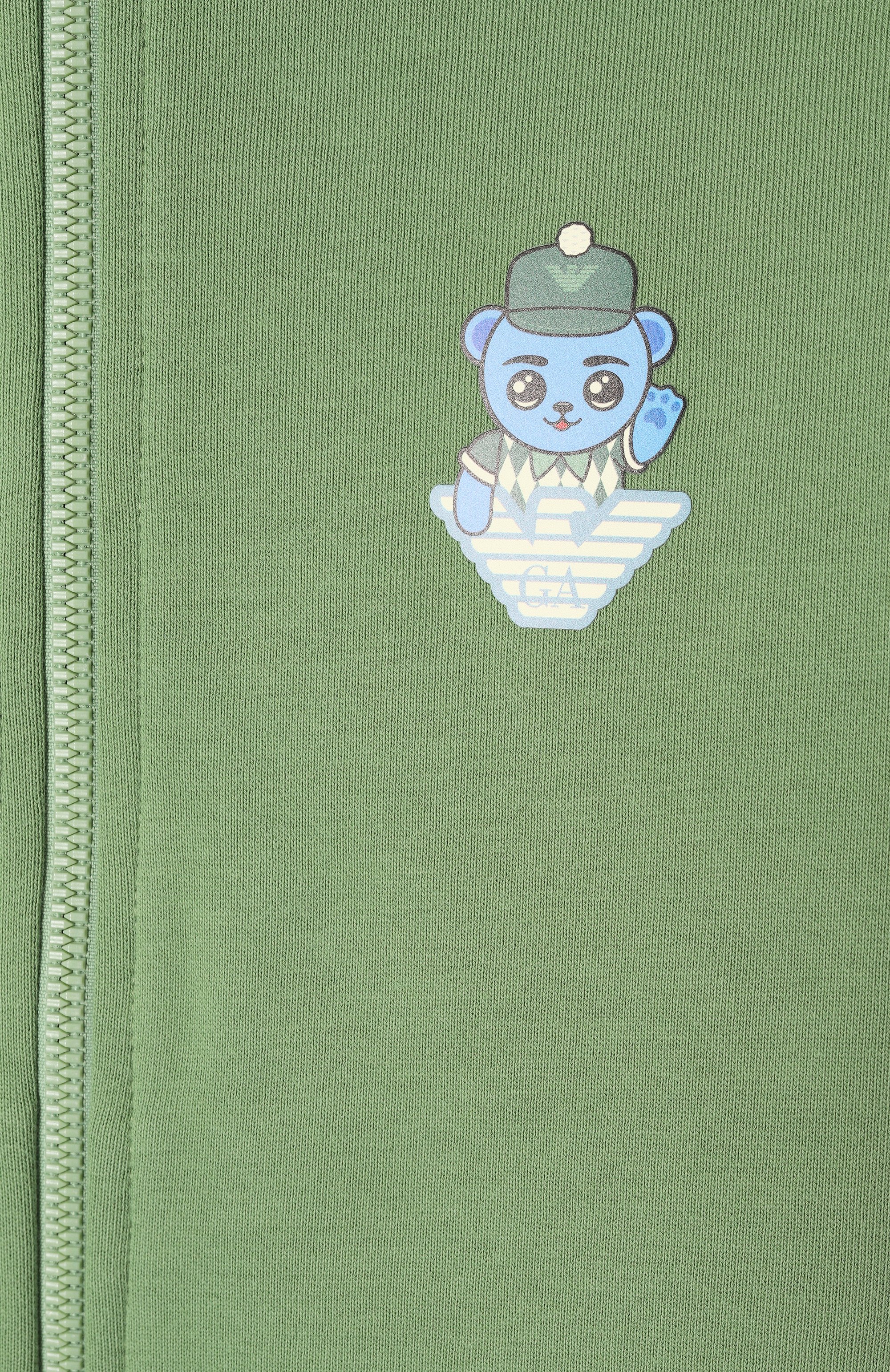 Хлопковая толстовка EMPORIO ARMANI, арт. EB000271/AF13552, фото 3