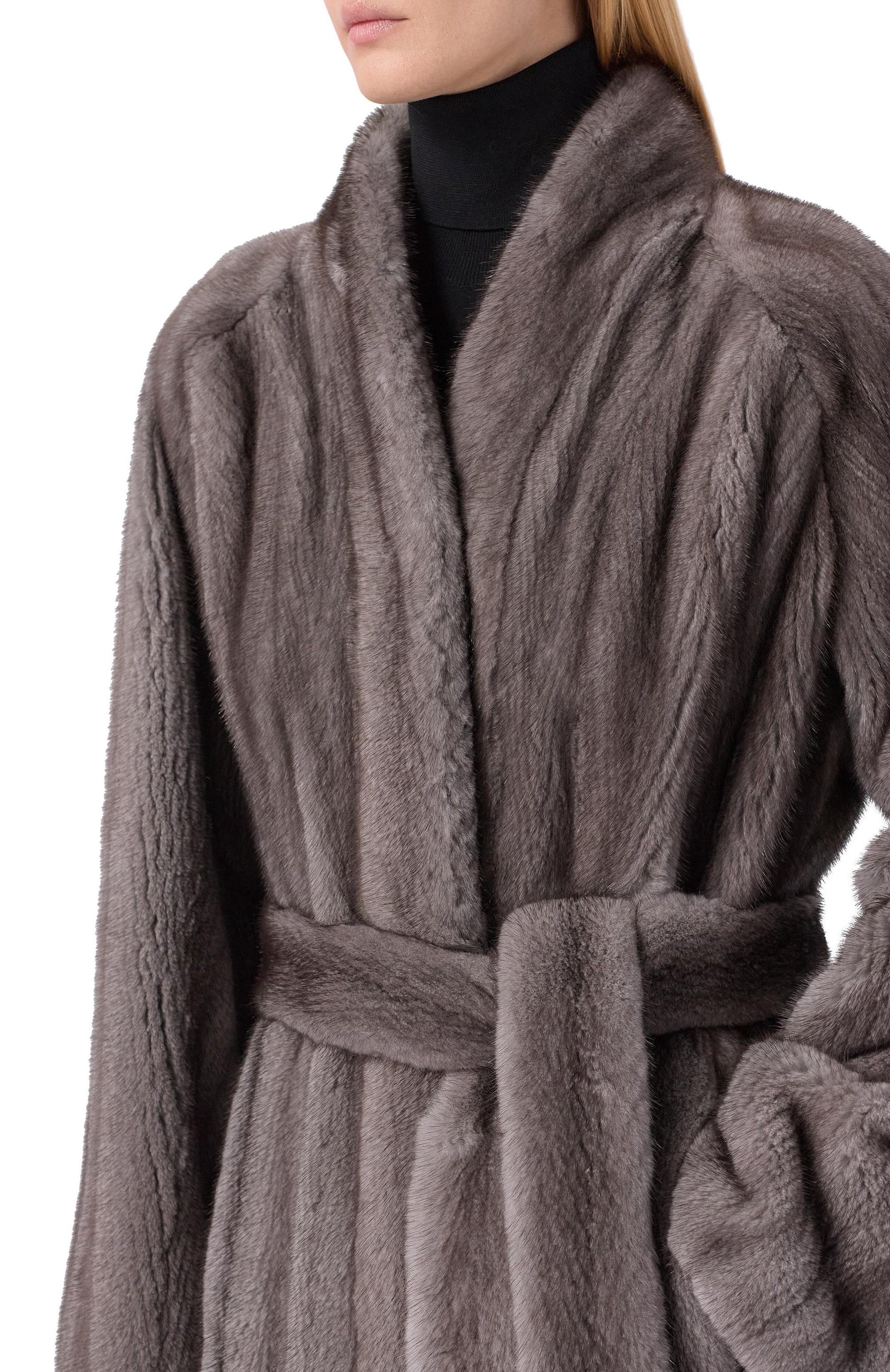 Шуба из норки MVST, арт. FBPL-Y621-1V, фото 5